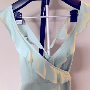 WYLDR mint green dress